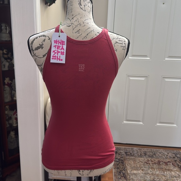 NWT One Teaspoon Virtual Pink Singlet Tank top in XS - Picture 3 of 7